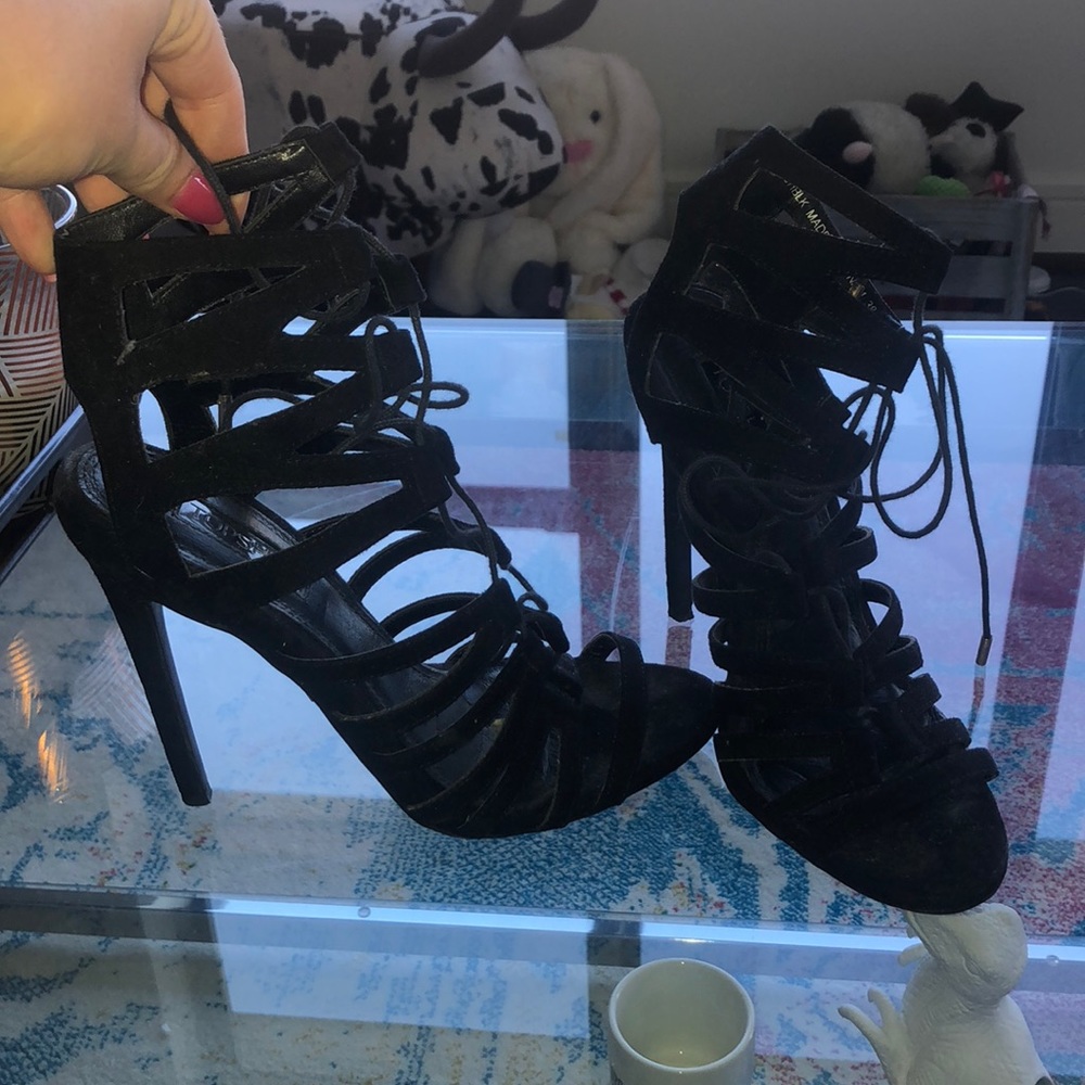 Lace up heels